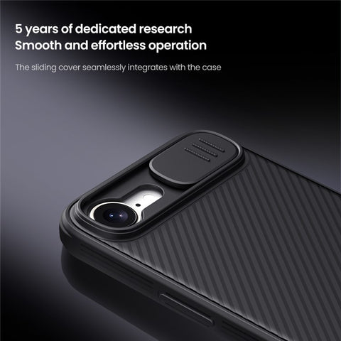 NILLKIN Camshield Pro for iPhone 17e / 16e Case Compatible with MagSafe TPU + PC Phone Cover with Slider Camera