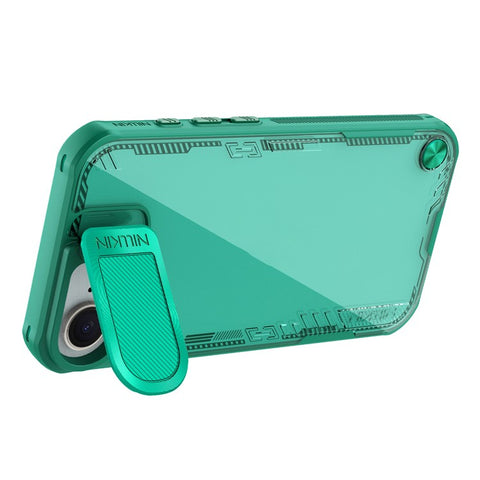 NILLKIN Iceblade CamProp For iPhone 17e / 16e Case Lens Cover Kickstand PC + TPU Phone Cover