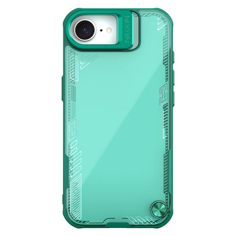 NILLKIN Iceblade CamProp For iPhone 17e / 16e Case Lens Frame Kickstand PC + TPU Phone Cover