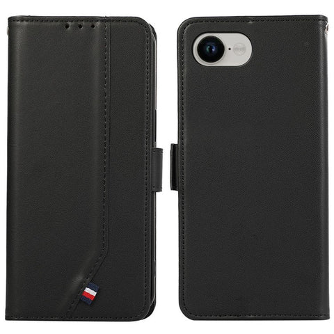 For iPhone 17e / 16e Case RFID Blocking Flip Leather Phone Cover
