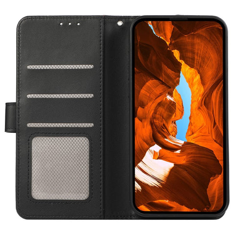 For iPhone 17e / 16e Case RFID Blocking Flip Leather Phone Cover