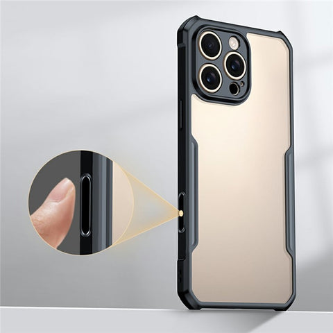 XUNDD For iPhone 16 Pro Max Case with Camera Touch Control Button TPU + PC Back Cover
