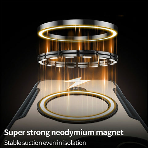 XUNDD For iPhone 16 Pro Max Case 360 Degree Magnetic Rotating Kickstand Shockproof Phone Cover