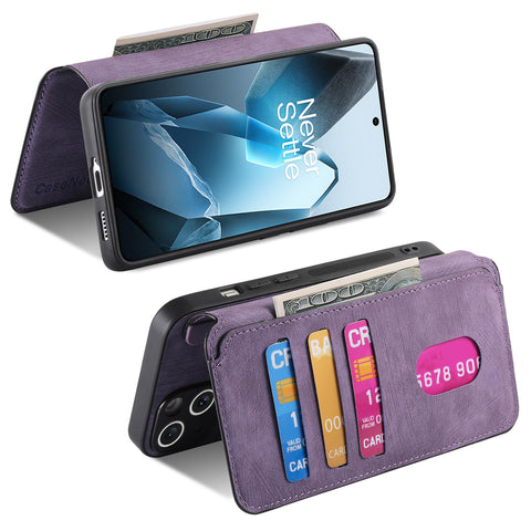 CASENEO For OnePlus Ace 5 5G / Ace 5 Pro 5G / 13R 5G Magnetic Case  Detachable Leather Phone Wallet Cover