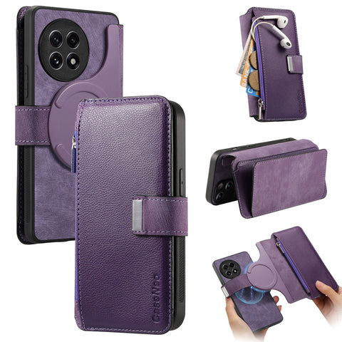 CASENEO For OnePlus Ace 5 5G / Ace 5 Pro 5G / 13R 5G Case  MW-02 Detachable Magnetic Leather Flip Phone Cover