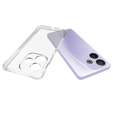 For Oppo A5 Pro 4G (Global) / 5G (Global) / A5 Energy 5G (China) TPU Phone Case Non Slip Transparent Mobile Phone Cover