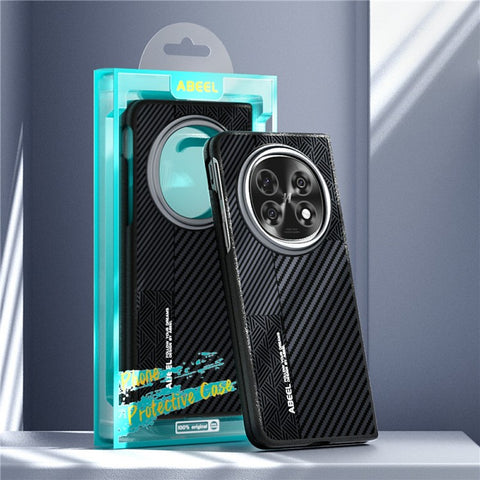 ABEEL For Oppo Find N5 5G Case PC + TPU + Aluminum Alloy + PU Leather Slim Phone Back Cover Magnetic Case