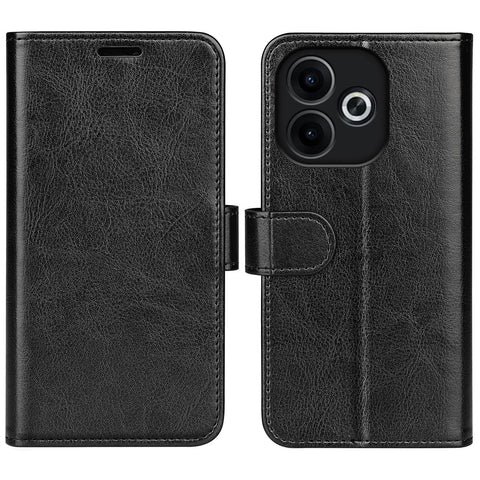 For Oppo A5 Pro 4G (Global) / 5G (Global) / A5 Energy 5G (China) Case Crazy Horse Texture Stand Leather Phone Cover