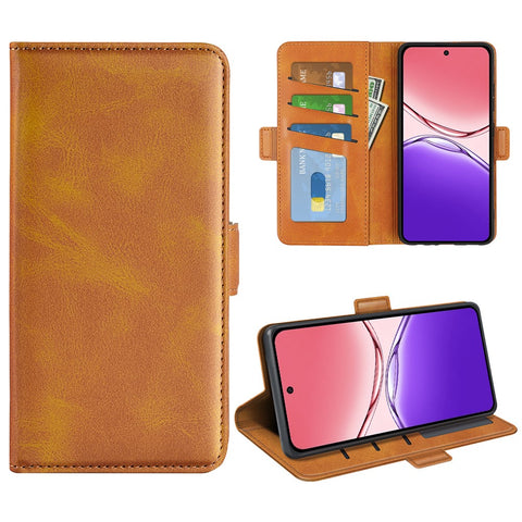 For Oppo A5 Pro 4G (Global) / 5G (Global) / A5 Energy 5G (China) Case Calf Texture Leather Wallet Phone Cover