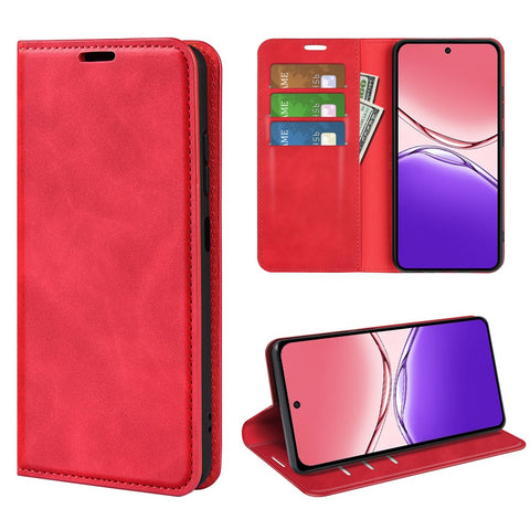 For Oppo A5 Pro 4G (Global) / 5G (Global) / A5 Energy 5G (China) Case Skin Touch Leather Wallet Phone Cover