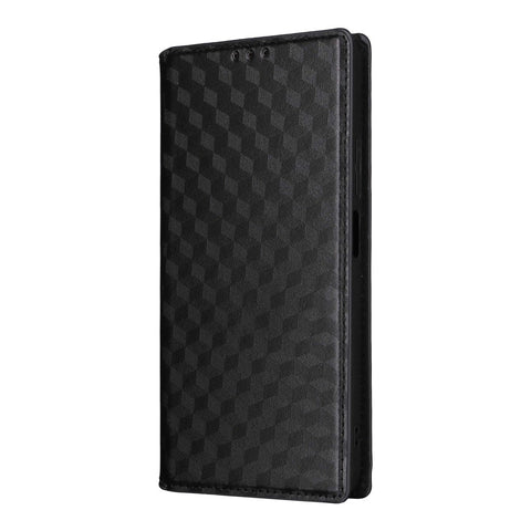 For Oppo A5 Pro 4G (Global) / 5G (Global) / A5 Energy 5G (China) Case Wallet Rhombus Imprinted Leather Phone Cover