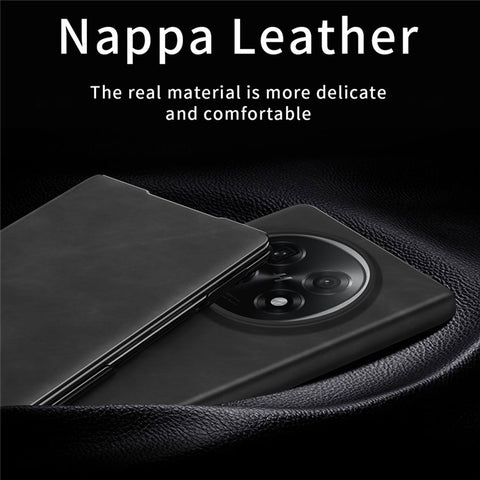 For Oppo Find N5 5G Case Drop Proof Stand PU Leather Phone Cover