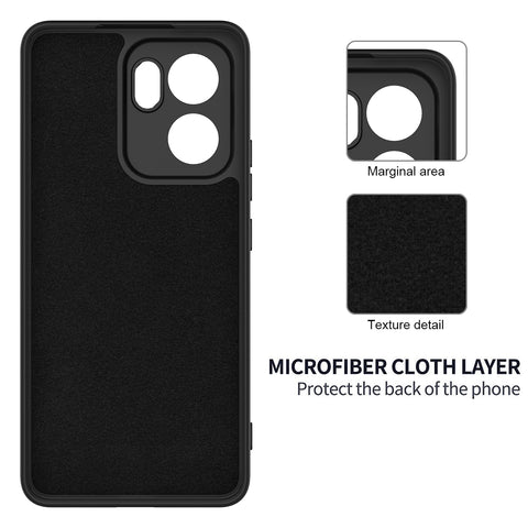 For Oppo Reno13 F 5G (Reno 13 FS 5G) / 4G Liquid Silicone Case Phone Back Cover with Hand Strap