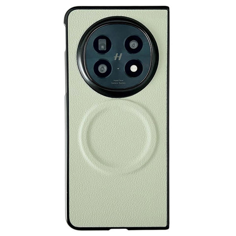 For Oppo Find N5 5G Magnetic Case PU + TPU Phone Back Cover