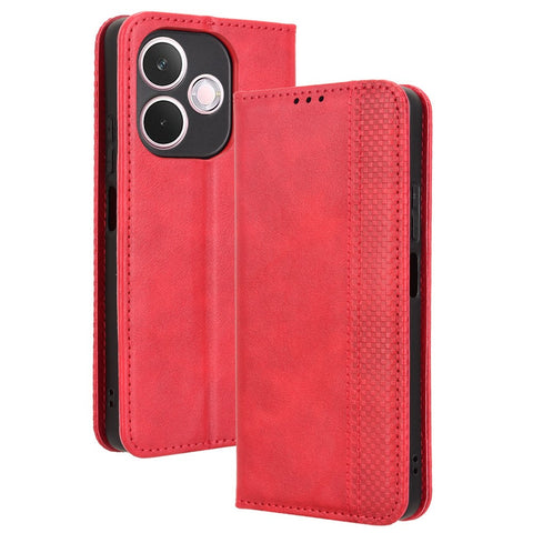 For Oppo A5 Pro 4G (Global) / 5G (Global) / A5 Energy 5G (China) Case Wallet Stand Retro Texture Leather Phone Cover