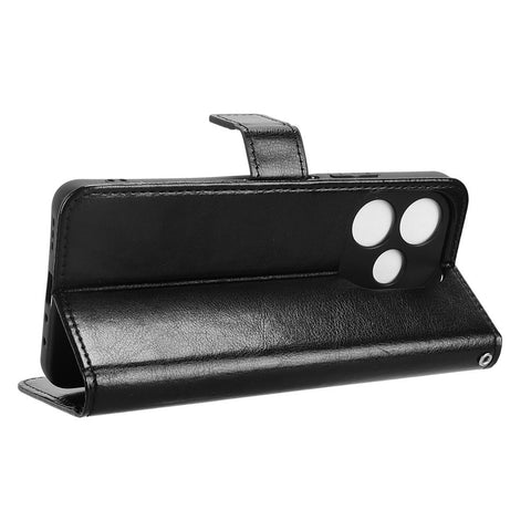 For Oppo A5 Pro 4G (Global) / 5G (Global) / A5 Energy 5G (China) Case Crazy Horse Texture PU Leather Phone Wallet Cover