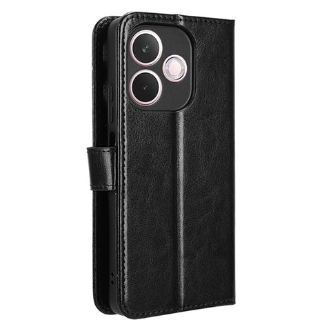 For Oppo A5 Pro 4G (Global) / 5G (Global) / A5 Energy 5G (China) Case Crazy Horse Texture PU Leather Phone Wallet Cover