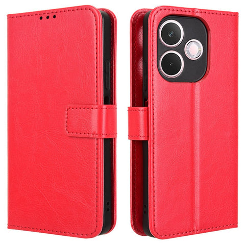 For Oppo A5 Pro 4G (Global) / 5G (Global) / A5 Energy 5G (China) Case Crazy Horse Texture PU Leather Phone Wallet Cover