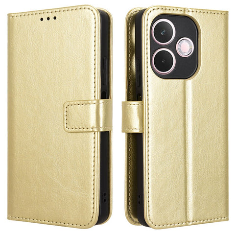 For Oppo A5 Pro 4G (Global) / 5G (Global) / A5 Energy 5G (China) Case Crazy Horse Texture PU Leather Phone Wallet Cover