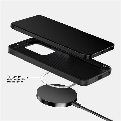 ABEEL For Oppo Reno13 5G (Global) Magnetic Case Printed PC TPU Aluminum Alloy Leather Phone Cover
