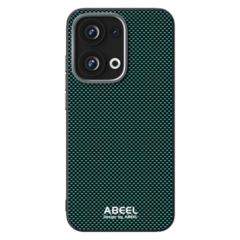ABEEL For Oppo Reno13 5G (Global) Magnetic Case Printed PC TPU Aluminum Alloy Leather Phone Cover