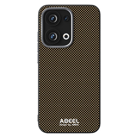 ABEEL For Oppo Reno13 5G (Global) Magnetic Case Printed PC TPU Aluminum Alloy Leather Phone Cover