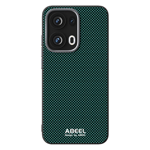 ABEEL For Oppo Reno13 Pro 5G Magnetic Case Printed PC TPU Aluminum Alloy Leather Phone Cover