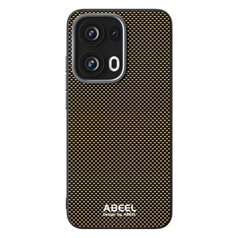 ABEEL For Oppo Reno13 Pro 5G Magnetic Case Printed PC TPU Aluminum Alloy Leather Phone Cover