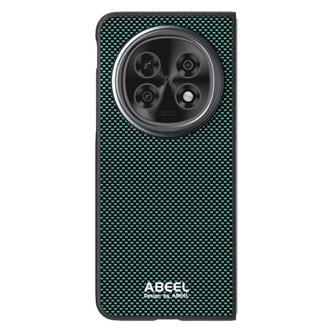 ABEEL For Oppo Find N5 5G Magnetic Case Printed PC TPU Aluminum Alloy Leather Phone Cover
