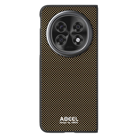 ABEEL For Oppo Find N5 5G Magnetic Case Printed PC TPU Aluminum Alloy Leather Phone Cover
