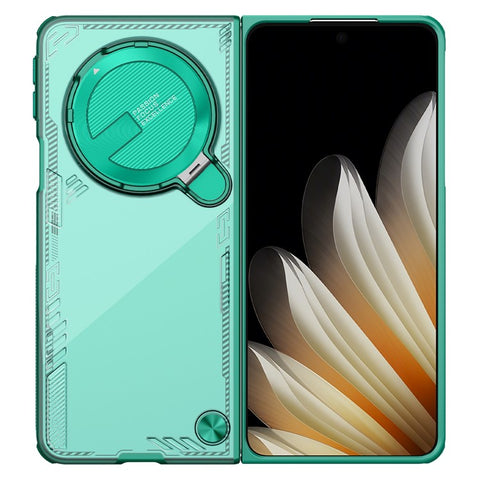 NILLKIN Iceblade FOLD For Oppo Find N5 5G Case Lens Cover Kickstand PC + TPU Phone Cover