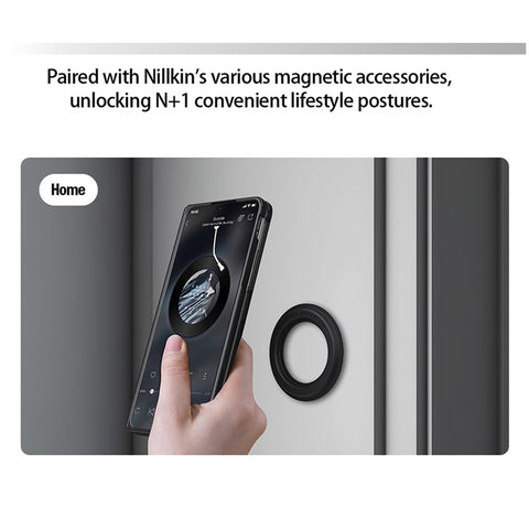 NILLKIN Super Frosted Shield Prop For Oppo Find N5 5G Magnetic Case Camera Lens Lid Kickstand Phone Cover