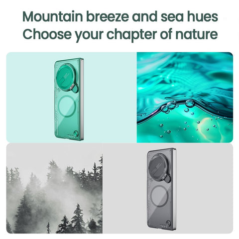 NILLKIN Iceblade FOLD For Oppo Find N5 5G Magnetic Case Lens Cover Kickstand PC + TPU Phone Cover