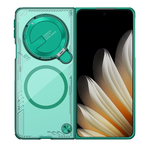 NILLKIN Iceblade FOLD For Oppo Find N5 5G Magnetic Case Lens Cover Kickstand PC + TPU Phone Cover