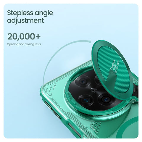 NILLKIN Iceblade FOLD For Oppo Find N5 5G Magnetic Case Lens Cover Kickstand PC + TPU Phone Cover