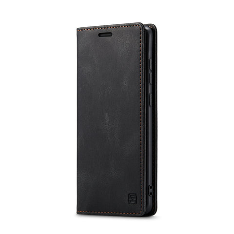 For Huawei P50 Pro 4G Wallet Case AUTSPACE A01 Leather Stand Cover with RFID Blocking Card Holder