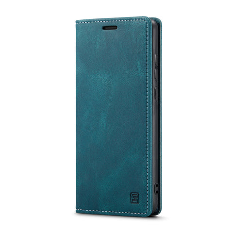 For Huawei P30 Wallet Case AUTSPACE A01 Leather Stand Cover with RFID Blocking Card Holder
