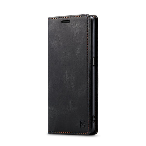 AUTSPACE For Oppo A57s 4G / Oppo A57e 4G / Oppo A77 4G / Oppo A77s 4G / Oppo A57 4G Wallet Case  A01 Leather Stand Cover with RFID Blocking Card Holder