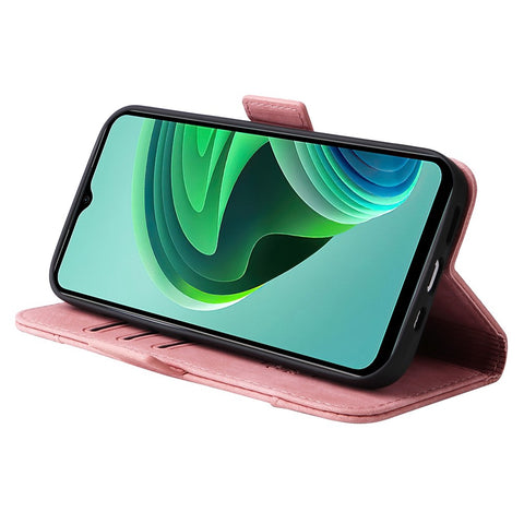 BETOPNICE 001 For Xiaomi Redmi Note 11E 5G / 10 5G / 10 Prime+ 5G Imprinted Stitching Line PU Leather Phone Drop-proof Case Flip Stand Wallet Cover with Strap