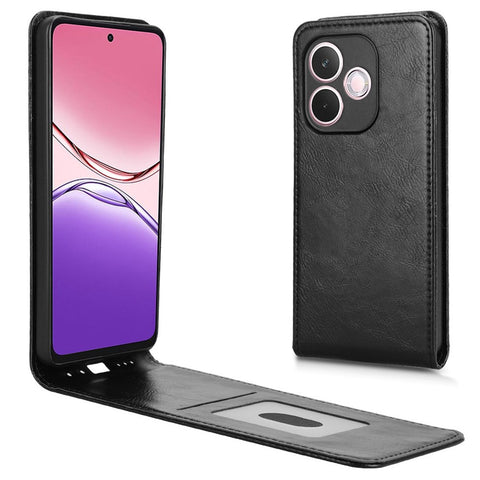 For Oppo A5 Pro 4G (Global) / 5G (Global) / A5 Energy 5G (China) Case with Card Slot Magnetic Vertical Flip Leather Phone Cover