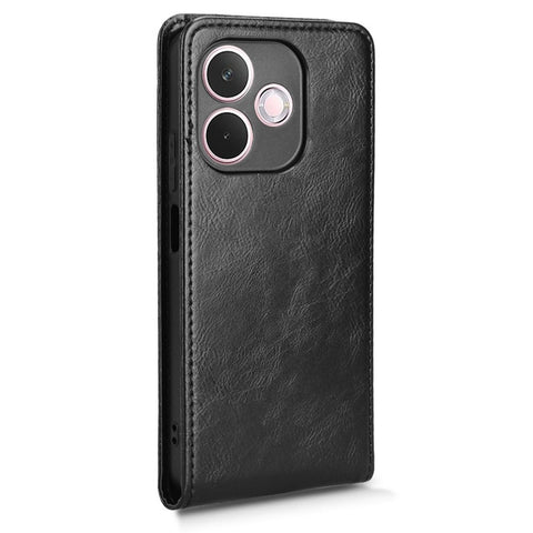 For Oppo A5 Pro 4G (Global) / 5G (Global) / A5 Energy 5G (China) Case with Card Slot Magnetic Vertical Flip Leather Phone Cover