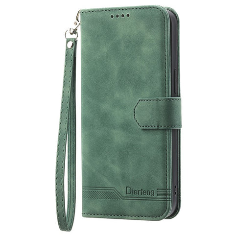 DIERFENG DF-03 For Oppo A5 Pro 4G (Global) / 5G (Global) / A5 Energy 5G (China) Leather Case Lines Imprint Wallet Phone Cover