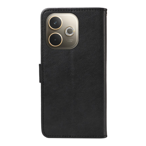 For Oppo A5 Pro 4G (Global) / 5G (Global) Leather Wallet Case with Strap Solid Color Phone Stand Cover