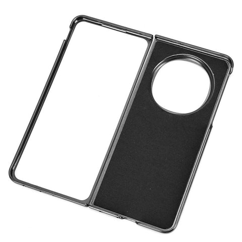 For Oppo Find N5 5G Case Carbon Fiber Texture Shockproof PU + PC Phone Cover