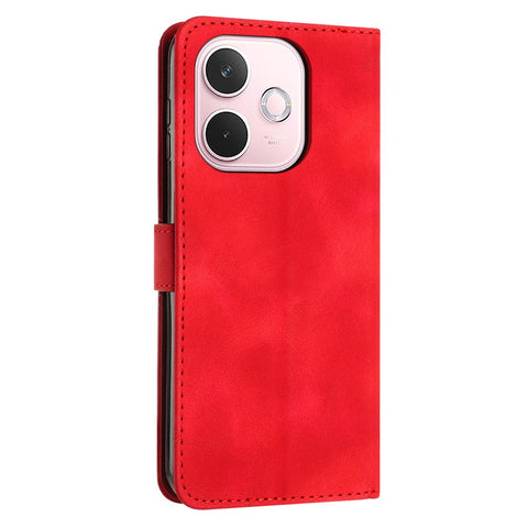 For Oppo A5 Pro 4G (Global) / 5G (Global) / A5 Energy 5G (China) Case Handbag Imprinted Triangle Leather Phone Cover
