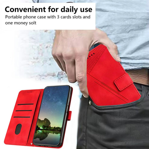 For Oppo A5 Pro 4G (Global) / 5G (Global) / A5 Energy 5G (China) Case Handbag Imprinted Triangle Leather Phone Cover
