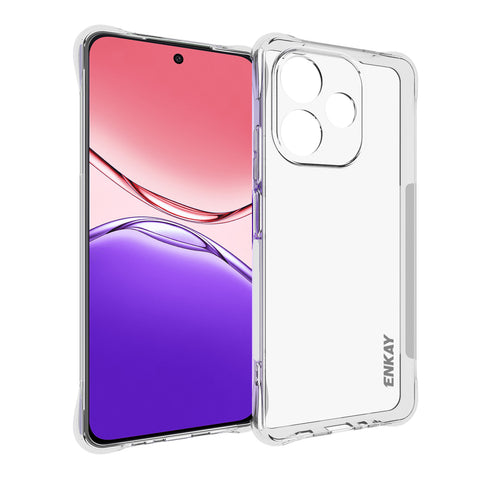 ENKAY HAT PRINCE For Oppo A5 Pro 4G (Global) / 5G (Global) / A5 Energy 5G (China) Clear Phone Case   Shockproof Anti-Slip TPU Cover
