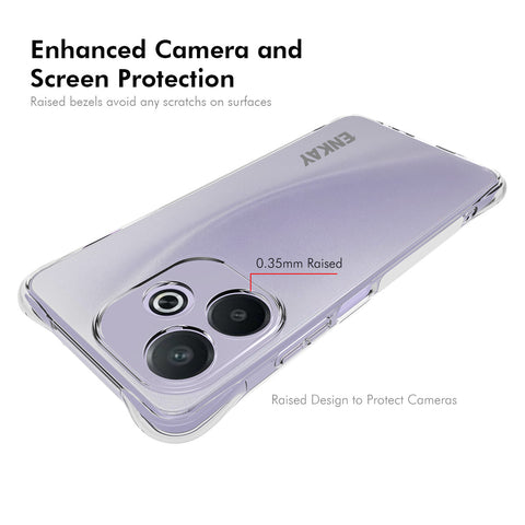 ENKAY HAT PRINCE For Oppo A5 Pro 4G (Global) / 5G (Global) / A5 Energy 5G (China) Clear Phone Case   Shockproof Anti-Slip TPU Cover