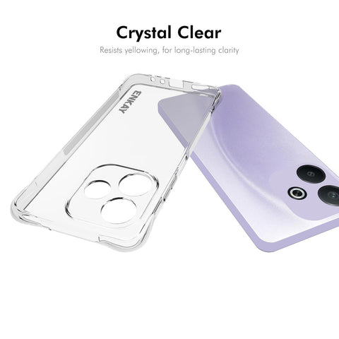 ENKAY HAT PRINCE For Oppo A5 Pro 4G (Global) / 5G (Global) / A5 Energy 5G (China) Clear Phone Case   Shockproof Anti-Slip TPU Cover