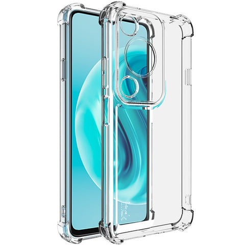 IMAK UX-4 Series Phone Case For Huawei nova Y72 4G / Enjoy 70 / Enjoy 70S , Straight Frame Four Corner Shockproof Clear TPU Cover